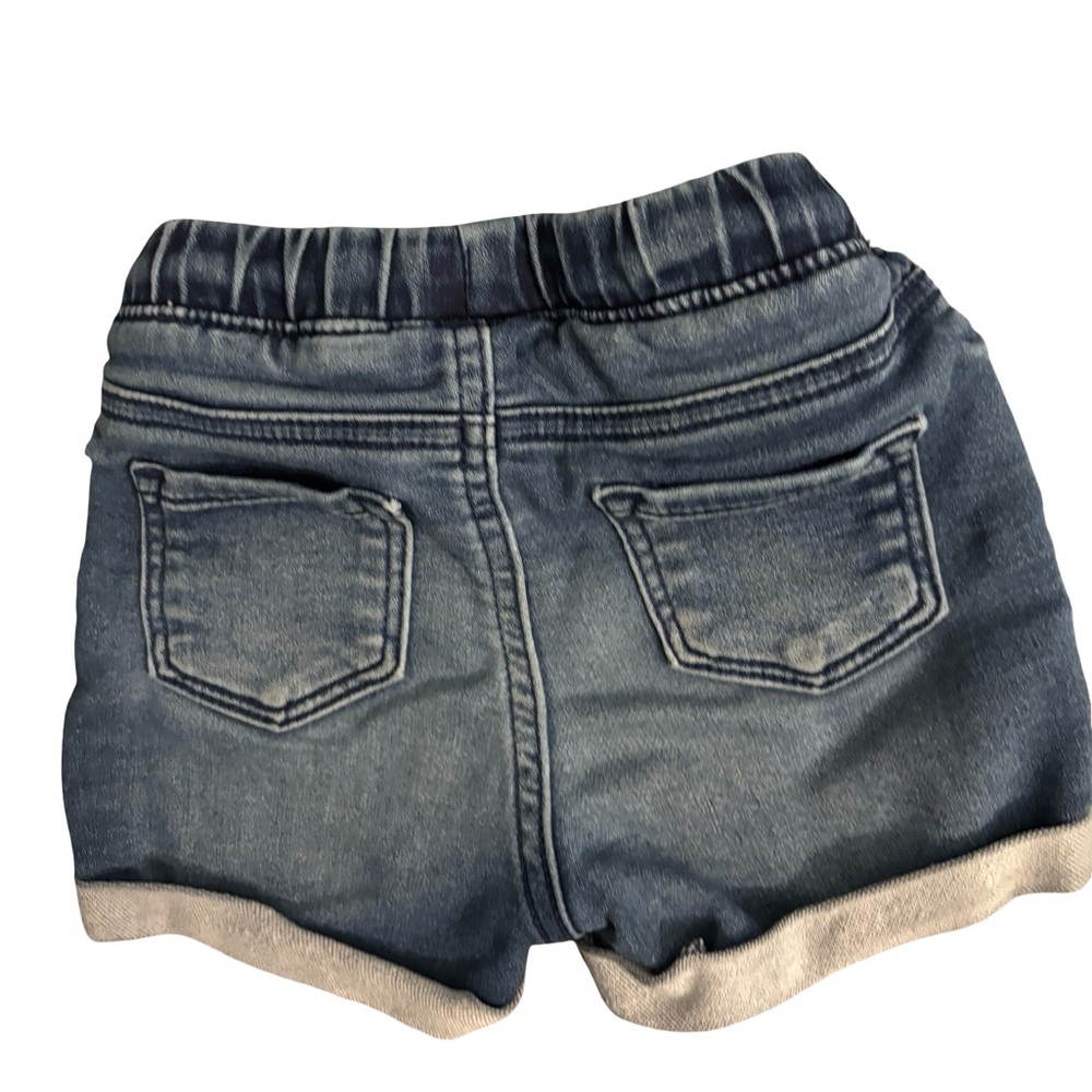 Cat & Jack Girls' Denim Shorts Set - Light Wash & Dark Wash Bundle Size 2-3 - Picture 6 of 16